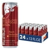 Red Bull Peach Edition Energy Drink, 12 fl oz, Pack of 24 Cans