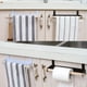 thumbnail image 5 of Yuarrent Estante de cocina multifuncional: espacio más amplio para acero inoxidable a prueba de herrumbre Buena sensación de mano Baño de Organizadores de utensilios de cocina Negro, 5 of 6