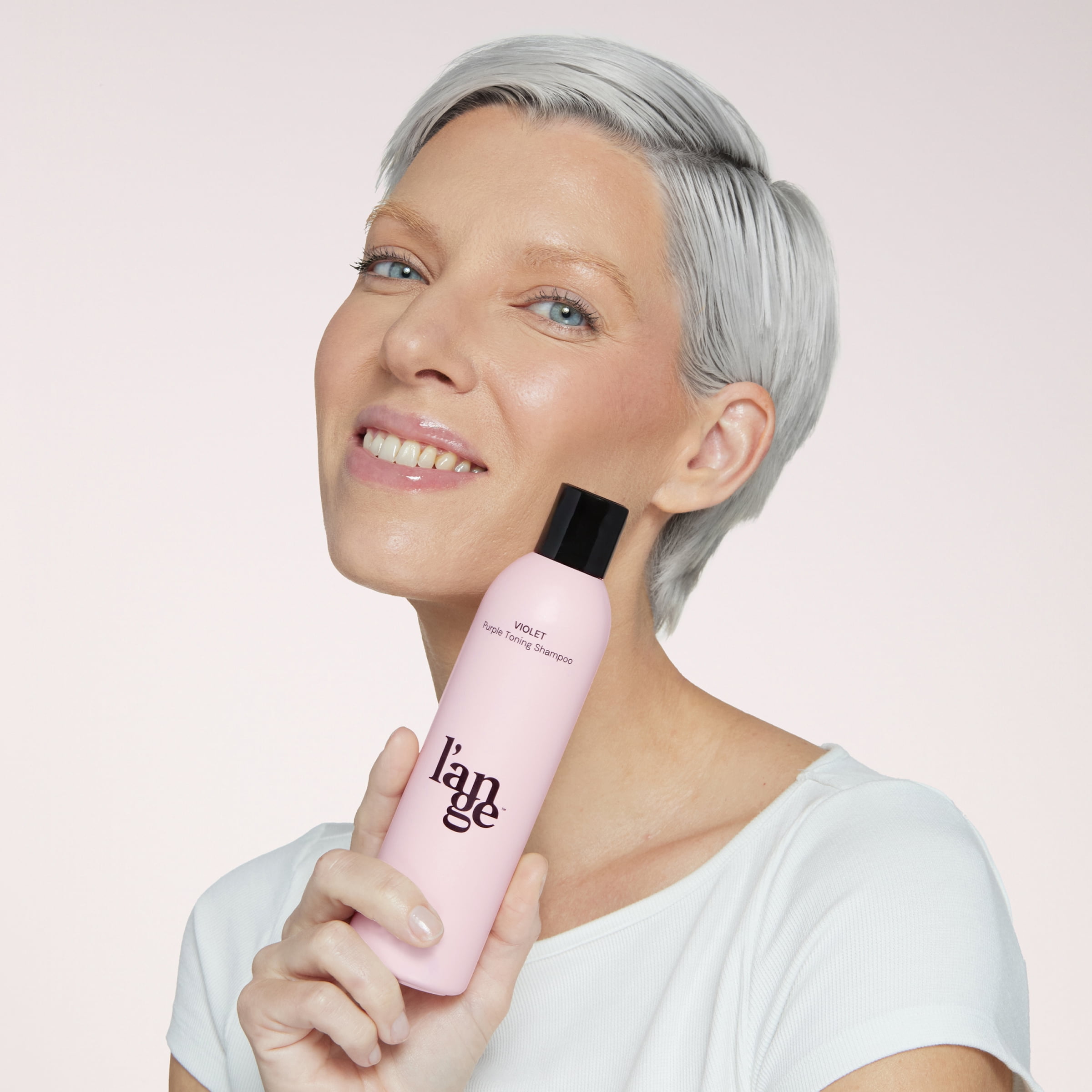 L'ange Hair Violet Purple Toning Shampoo | Tone Corrector for All Hair | UV Protection | Removes Brassy Tones