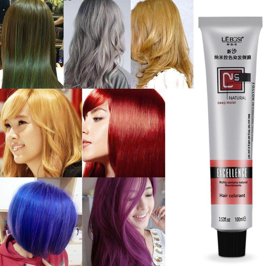 Professional Long Lasing Permanent Hair Dye Bright Hair Color ...