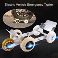 thumbnail image 1 of Motorcycle Trailer High Hardness Folding Compact Size Universal Strong Bearing Capacity Tire Booster for Motorcycle, 1 of 7