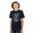 thumbnail image 3 of Live the Life With Jesus Religion Men's Graphic T Shirt Tees Brisco Brands S, 3 of 6