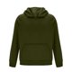 thumbnail image 3 of MHFRRA Sudadera con Capucha y Cremallera de Un Cuarto, Informal, Forrada, Cómoda, Suave, Cálida, para Invierno, Otoño, Exterior, Deportiva, con Capucha Verde, 3 of 4