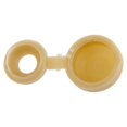 thumbnail image 1 of Paquete de 50 tapas de tornillo con bisagras de polipropileno negro beige, 1 of 4