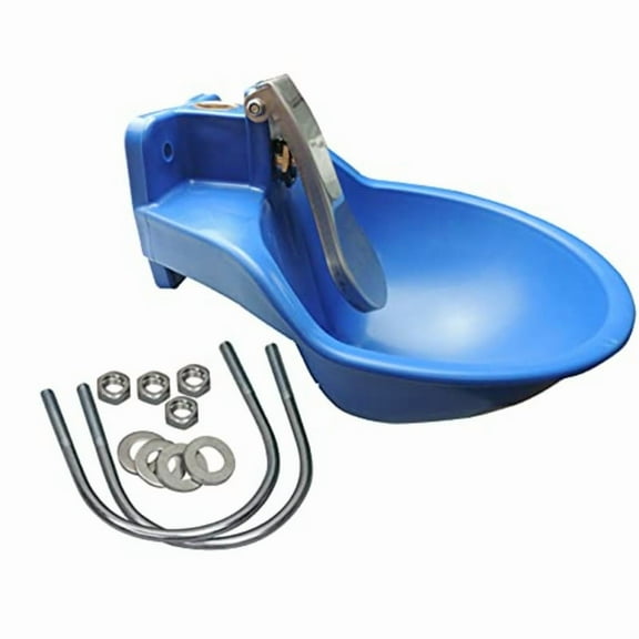 Heavy-Duty Automatic Dog and Livestock Waterer Bowl, Self-Filling Gravity-Fed Cattle Horse Water Dispenser