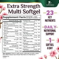 thumbnail image 3 of Multivitamin for Women - Essential Daily Womens Multivitamins with Calcium, Folic Acid, Vitamin A, C, D, E, B Vitamins, Zinc and Iron - Energy, Focus & Immune Support, Bottled In USA - 120 Softgels, 3 of 10