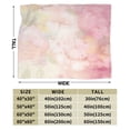 thumbnail image 5 of Pink Sweet Spring Throw Blanket, Anti-Pilling Ultra-Soft Micro Fleece Cover Blanket for Bed Sofa, for All Seasons, 80"x60", 5 of 9