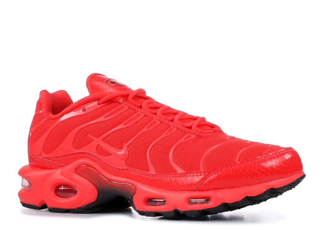 nike air max plus womens red and black