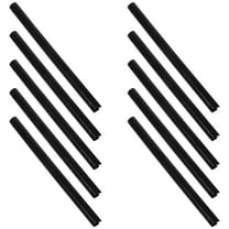 HOMEMAXS 10pcs Wooden Fan Handles Craft Sticks Jumbo Popsicle Sticks For Church Fans Handheld Wedding Diy Projects Painting Mixing