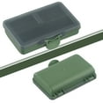 thumbnail image 2 of Mosiee Conteneur de Matériel de Pêche Multi-Section Portable Vert Pp Boîte à Pêche avec 1-8 Compartiments Solution de Rangement pour Leurres Hameçons Pêche, 2 of 9
