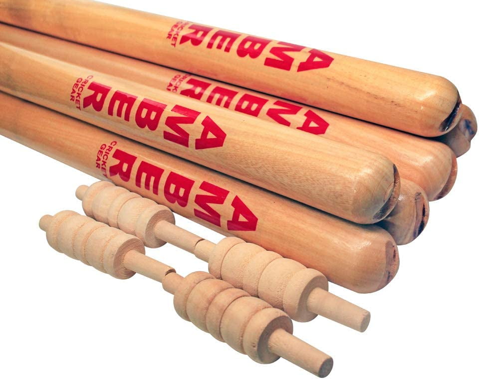 Amber Cricket Gear Adult Full Size Professional Cricket Stumps And Bail