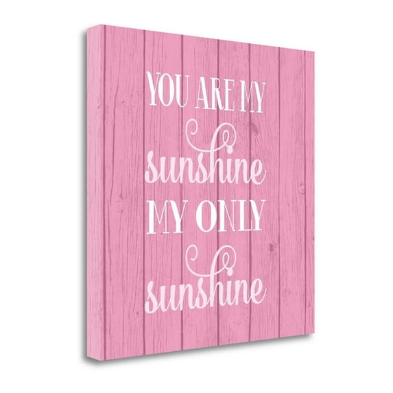 26" x 26" Sunshine By Tamara Robinson - Print on Canvas Fabric Multi-Color