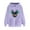 Purple, variant on VBTAPA Women's Mardi Gras Sweatshirt Novelty Mask Graphic Hoodies Tuesday Carnival Parade Party Pullover Tops with Kangaroo Pocket Army Green S