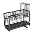 thumbnail image 3 of Organizador de fregadero de cocina,Soporte para esponja,fregadero de cocina,encimera,ducha,hogar,Organizador de fregadero de cocina,soporte para cepillos de encimera,Dispensador de jabón con, 3 of 7