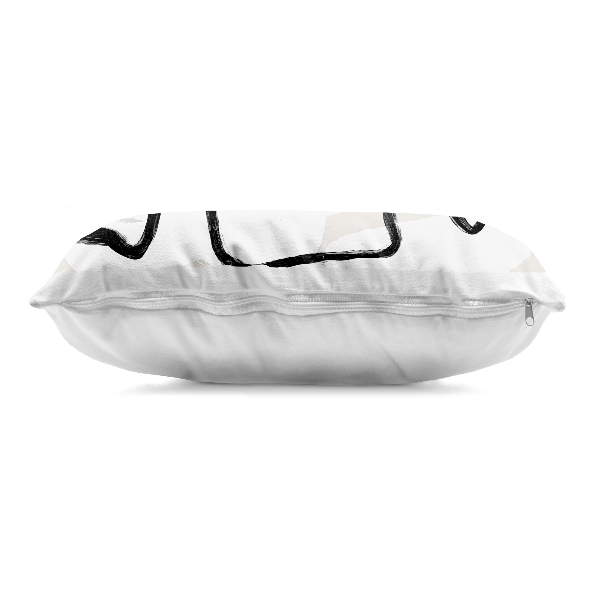 Stupell Industries Neutral Twists and Turns Decorative Printed Throw Pillow, design by Lanie Loreth