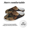 thumbnail image 6 of Daiia Tree Meditating Golden Retriever Print Women’s Fuzzy Slippers Memory Foam Lightweight House Shoes Cozy Loafer Flannel House Shoes-39/40, 6 of 7