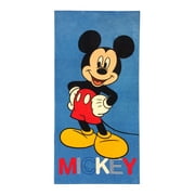 Disney Mickey Mouse Cotton 28" x 58" Towel, 1 Each