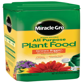 Miracle-Gro Water Soluble All Purpose  Food, 5 lbs.