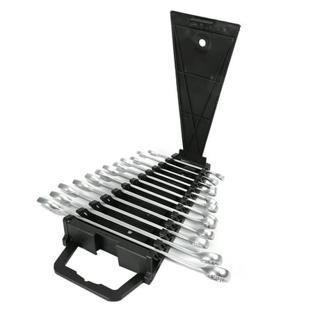 

12-Piece Multi-Function Double-Headed Wrench Set Chrome Vanadium Steel Car & Truck Industrial Spanner 6-19mm / 0.2-0.7in