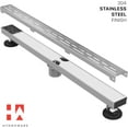 thumbnail image 3 of Linear Shower Drain - 36", 3 of 5