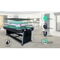 thumbnail image 6 of RACK Triad 7-Foot 3-in-1 Multi Game Swivel Billiard/Pool Table (Green Felt with Black Body), 6 of 7