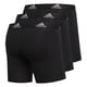 thumbnail image 5 of Calzoncillos tipo bóxer adidas para hombre, paquete de 3, color negro/gris, talla L, 5 of 7