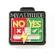thumbnail image 1 of My Attitude Lapel Pin Metal Jewelry Broche Regalos para amigos Niños Negro, 1 of 3