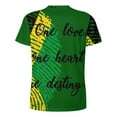 thumbnail image 5 of T Shirt For Men Jamaica Flag One Love Male Popular T-Shirts Summer Design Tee Shirt Short Sleeve Cla, 5 of 7