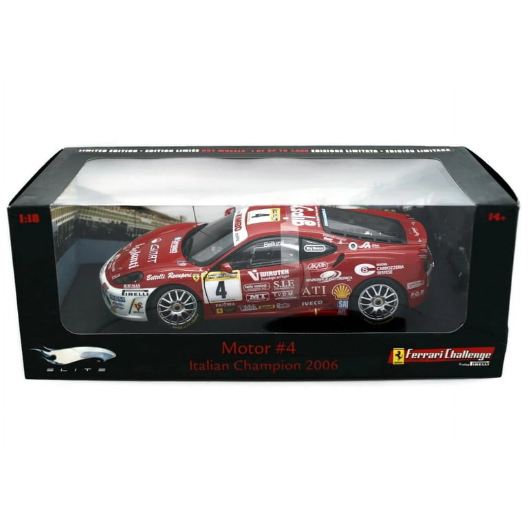 Hot Wheels 1/18 Scale Diecast P4403 - Ferrari F430 Challenge
