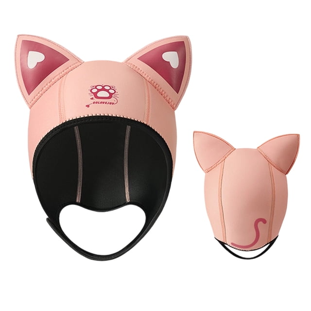 Outdoor Hat For Winter Activities With Ears And Thermal Suitable For Swimming Diving Snorkeling Beach