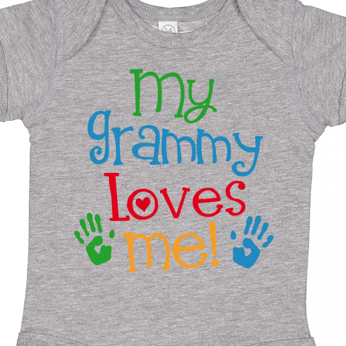 Inktastic My Grammy Loves Me Boys or Girls Baby Bodysuit