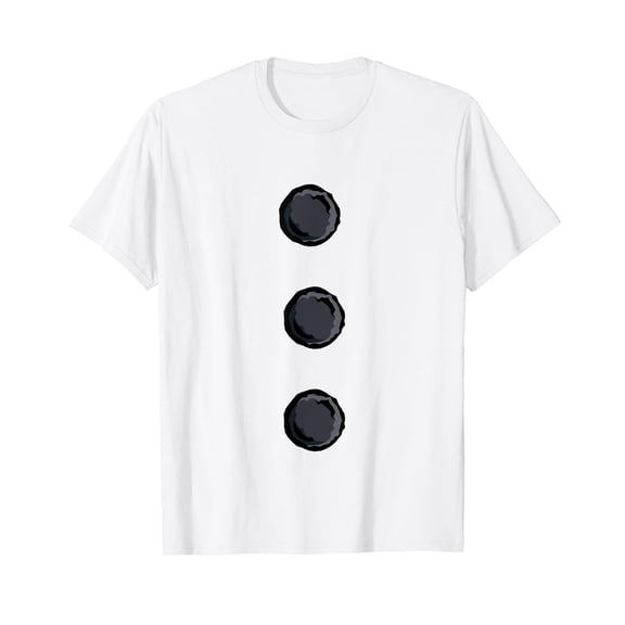 Snowman Costume Novelty Christmas Men Women T-Shirt