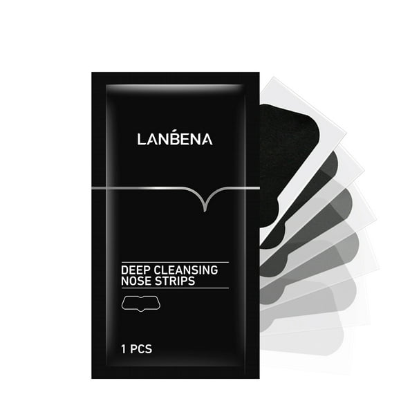 LANBENA 1Pcs Deep Cleansing Nose Strips Blackhead Remover Strips Purify Skin Nose Peel Off