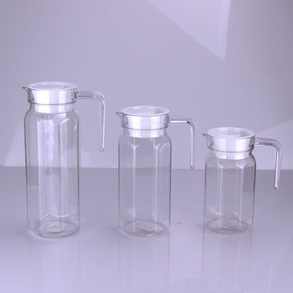 Juice Jug Kitchen Plastic Pitcher Acrylic Thickened Fall-Resistant Water Jug 0.8L YIWEI