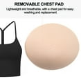 thumbnail image 5 of Women Yoga Tank Tops Padded Sports Bra Workout Fitness Running Crop Top, 5 of 6