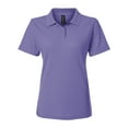 thumbnail image 4 of AllPro 62800L Women's Pique Polo-Violet-L, 4 of 6
