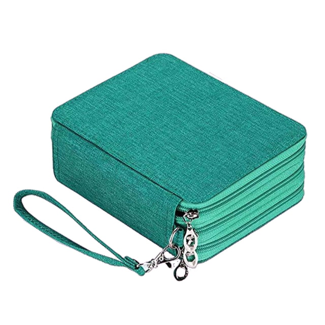 72 Color Pencil Case, Large Storage Stationery, Multi-Purpose Organizer, Kids School Supplies, Portable Art Kit, High Capacity Tray, For Creative Projects, Student Learning Tools, $BS$3