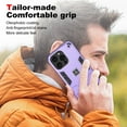 thumbnail image 4 of Feishell Military Shockproof iPhone 13 Pro Max Case [2 Layer Structure][Military Grade Anti-Drop] Hard Slim Camera Protection Rugged Case, Heavy Duty Protective Case for i13 Pro Max, Purple, 4 of 7