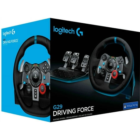Logitech Driving Force G29 Gaming Racing Wheel With Pedals PC compatible - Used