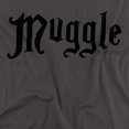 thumbnail image 2 of Harry Potter Muggle Women's T Shirt, Charcoal, Large, 2 of 6