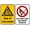 Warning Sign 3, variant on Rules For School Grounds Closed Dusk To Dawn Sunday Sign - 12×8 Inches, Security Safety Metal, Caution Wall Decor Business Office Home Decor