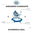 thumbnail image 5 of Andadera Para Bebé Babytek Changuito Azul, 5 of 5
