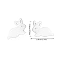 thumbnail image 4 of Qarigey 1 par de pendientes de acero inoxidable para mujer, bonitos pendientes de animales, joyería de moda elegante, regalo personalizado, boda, Type3 NO3 Qarigey AP009017-02, 4 of 6