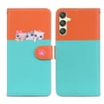 thumbnail image 2 of Compatible with Samsung Galaxy A24 4G Cute Animals Pattern Wallet Case with Card Slots Flip Cover, 2 of 5