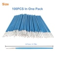 thumbnail image 4 of Miniature Detail Paint Brush Set, TSV 100pcs Fine Detail Painting Brushes Professional Micro Artist Watercolor Brushes for Fine Detailing Art Acrylic Models Nail Oil Craft Models Rock Painting, 4 of 8