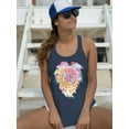 thumbnail image 2 of Pipeline Good-Vibes Trend Racerback Tank Women's -Pipeline Designs, 2 of 4