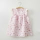 thumbnail image 2 of Odeerbi Niñas Verano Algodón Vestido Tanque Floral Volantes Vestido Sol Sin Mangas Transpirable Vestido Princesa, 2 of 3
