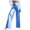 Sky Blue, variant on ManxiVoo Women’s High Waist Draped Straight Leg Pants European Style Office Ready Professional Work Trousers XXXL Size Yellow