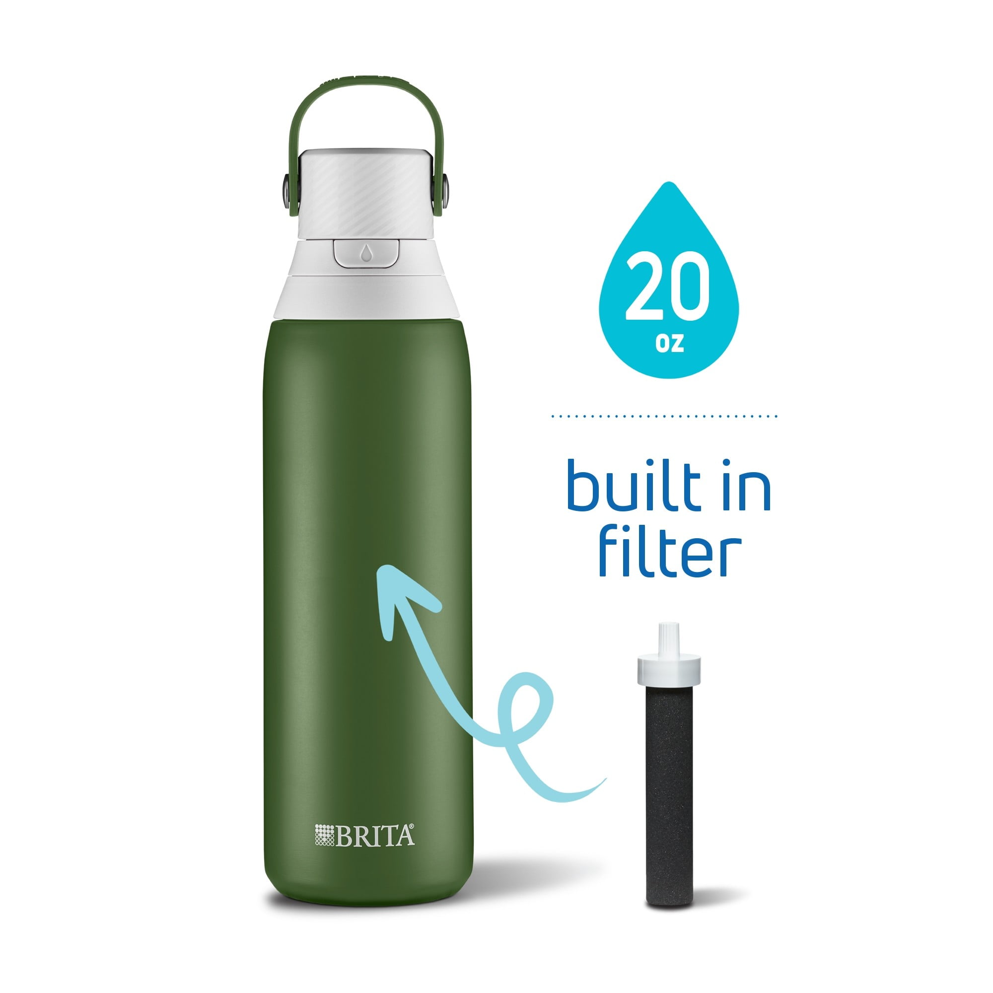 OFFICIAL SONY PLAYSTATON BUTTON ALUMINUM WATER DRINKS BOTTLE WITH BUILT IN STRAW