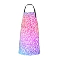 thumbnail image 2 of Lsque Colorful Glitters Waterproof Apron Chef Aprons for Men Heavy Duty Chemical Work Apron Extra Long Grilling Aprons with Adjustable Bib Apron, 2 of 9